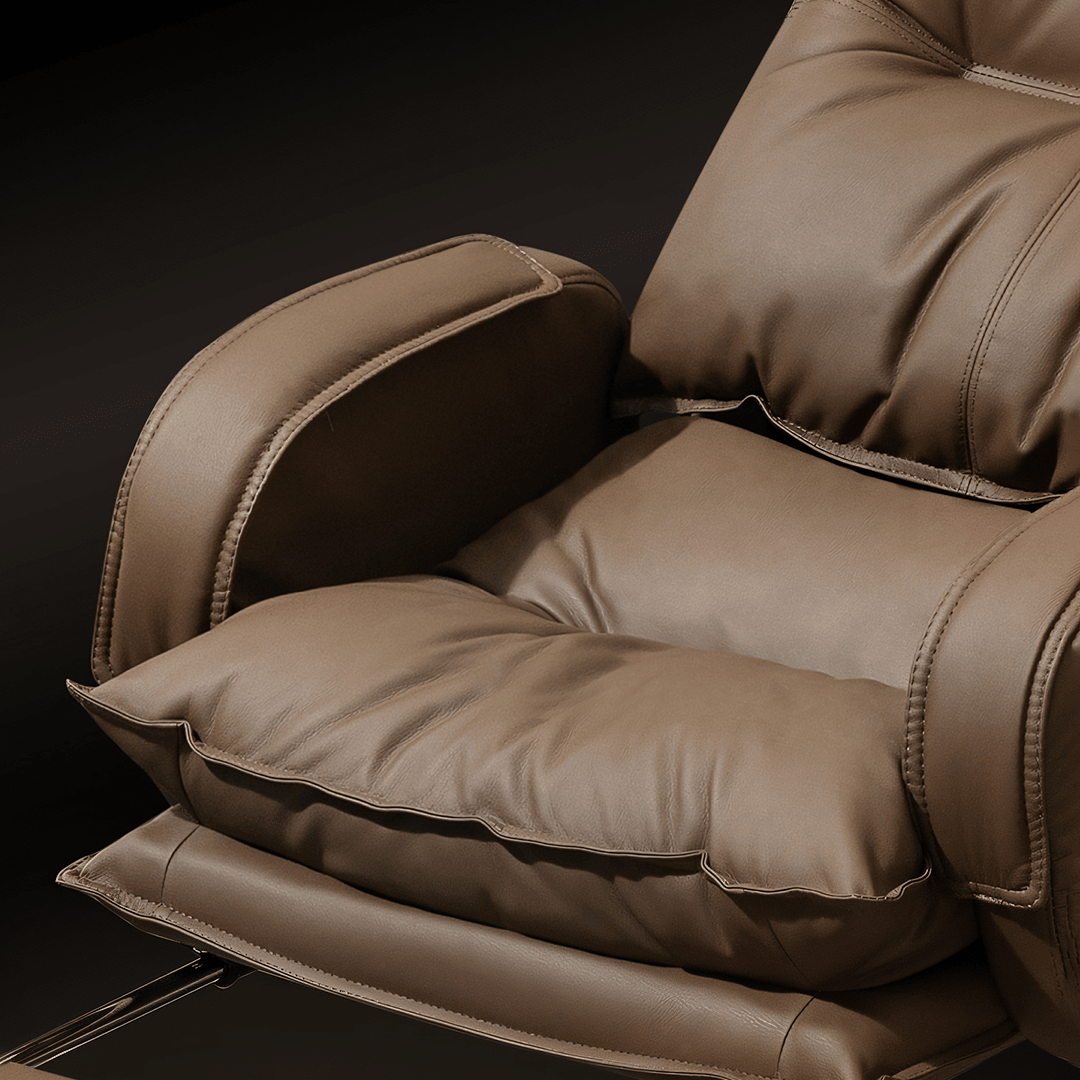 Manaia Recliner Office Chair With Footrest, Swivel - Miola