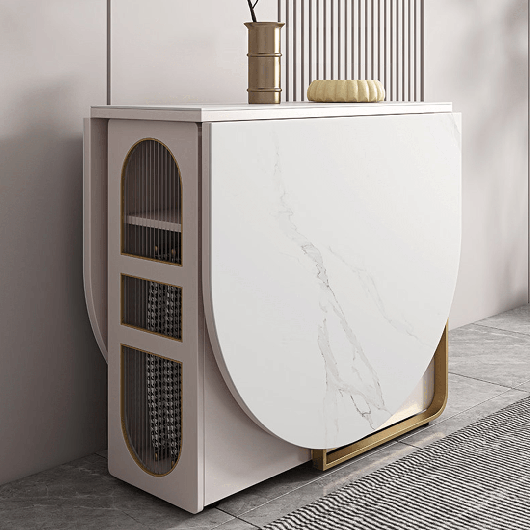 Weilai Concept Signature Folding Dining Table, White, Oval - Miola