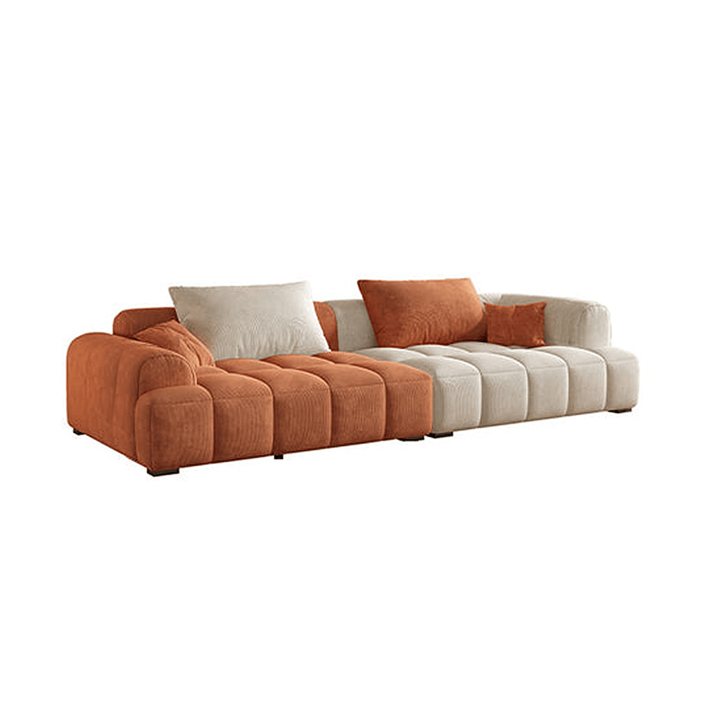 Arabella Module Sofa, Two Seater Sofa, Three Seater Sofa, Four Seater, Corduroy Fabric - Miola
