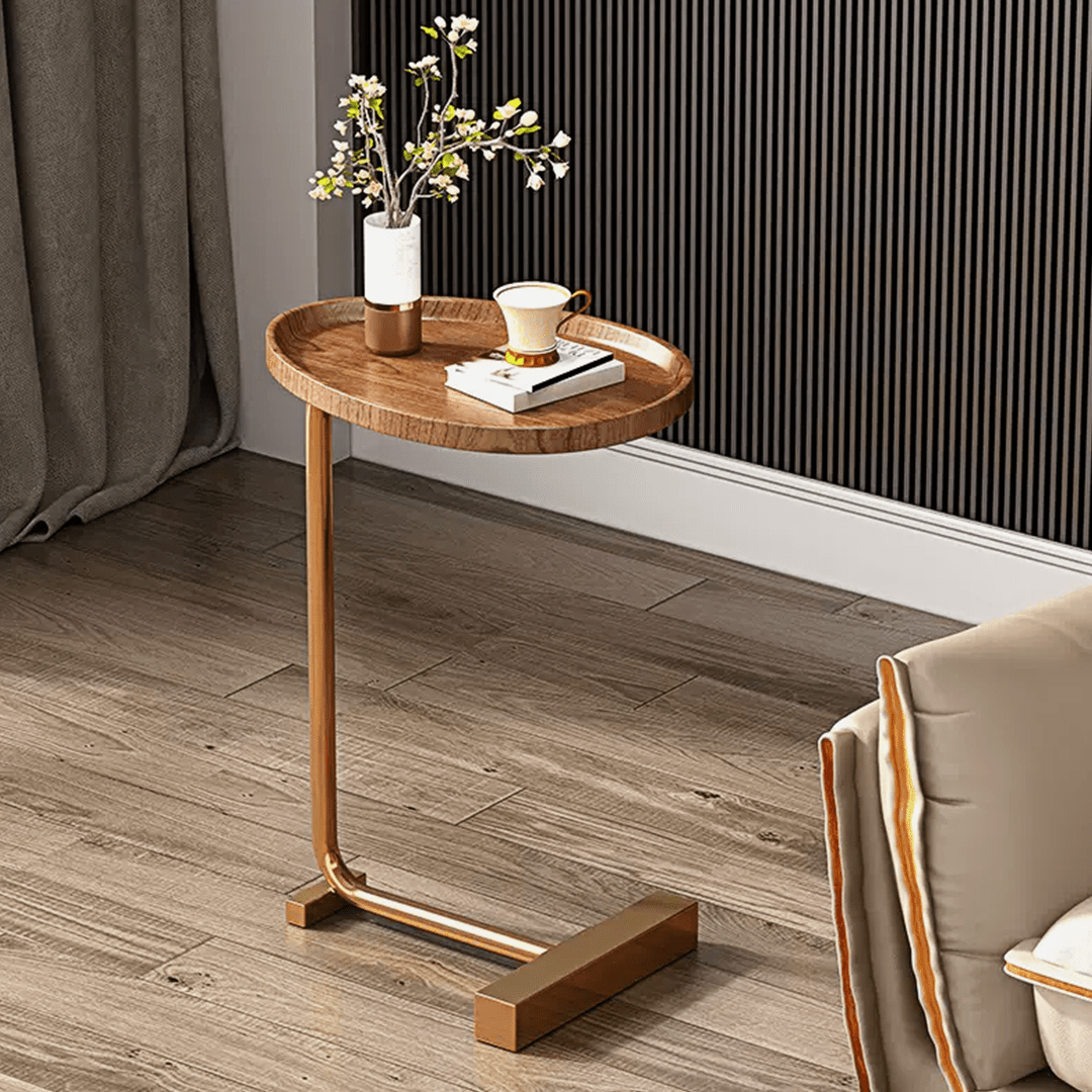 Isabeau Side Table, Wood - Miola