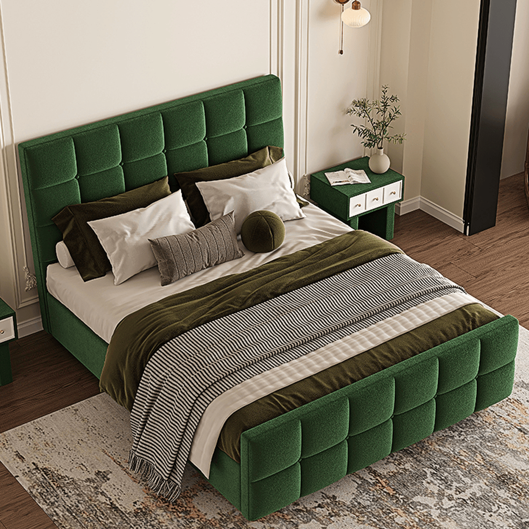 Thessaly Modern Double Bed - Miola