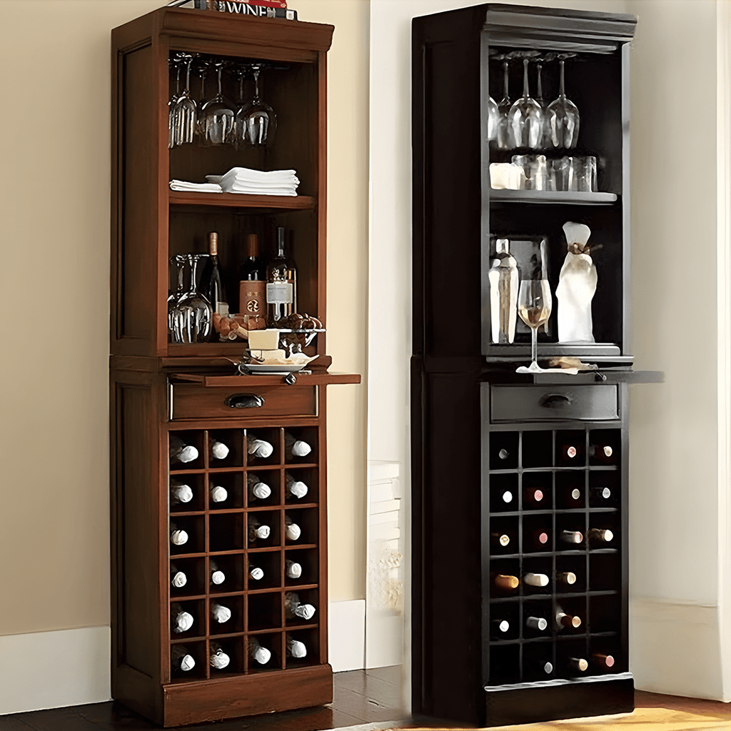 Ivanna Wine Cabinet, Wine Rack, Wood - Miola