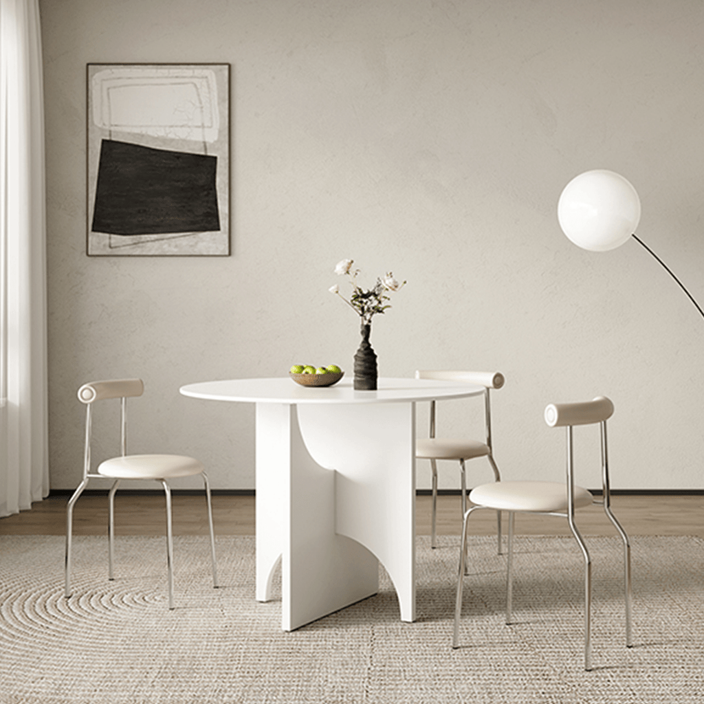 Oighrig Terrazzo Round Dining Table - Miola