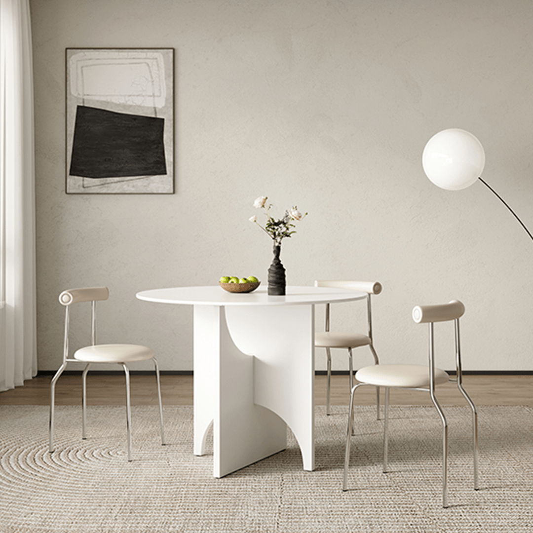 Oighrig Terrazzo Round Dining Table - Miola