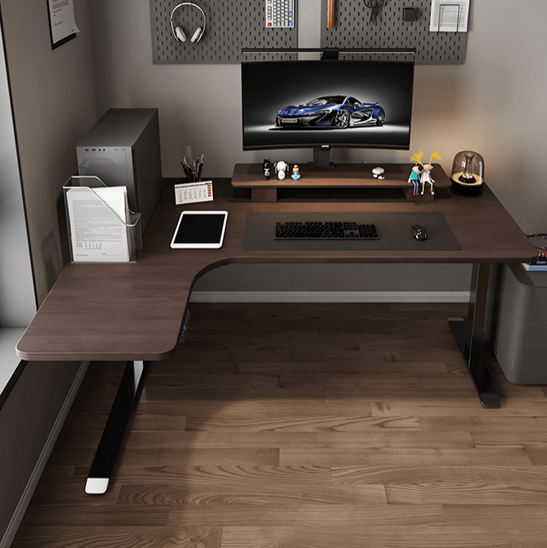 Smart Electric Standing Office Desk, Computer Corner Desk - Miola