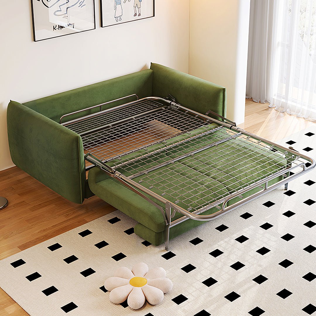 Kaur Two Seater Sofa Bed, Pull Out Sleeper Sofa Bed, More Colours - Miola
