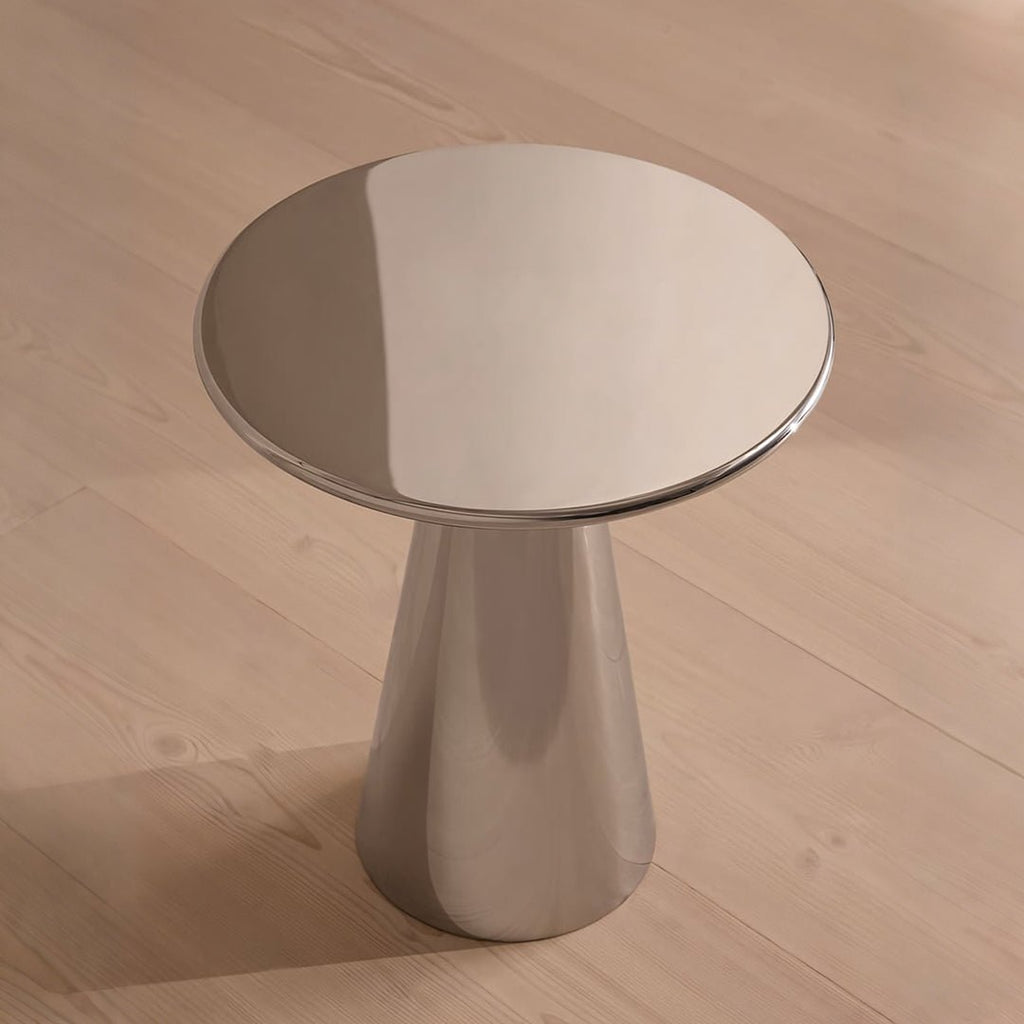 Abarca Side Table, Stainless Steel - Miola