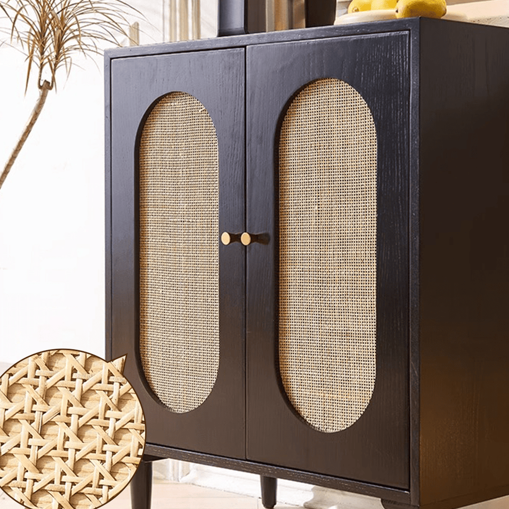 Beatrix Retro Rattan Sideboard - Miola
