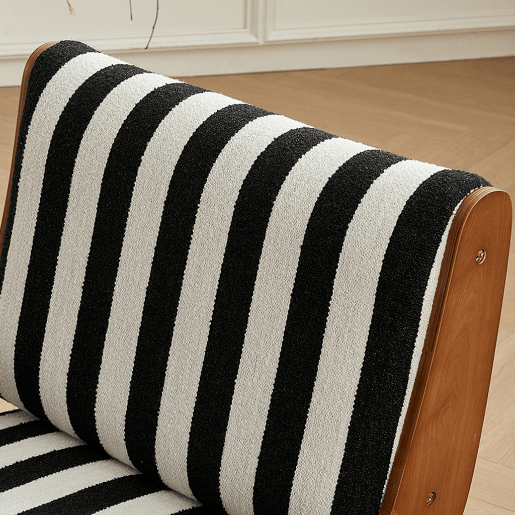 Alba Armchair Vintage, Armchair With Wood, Solid Wood - Miola