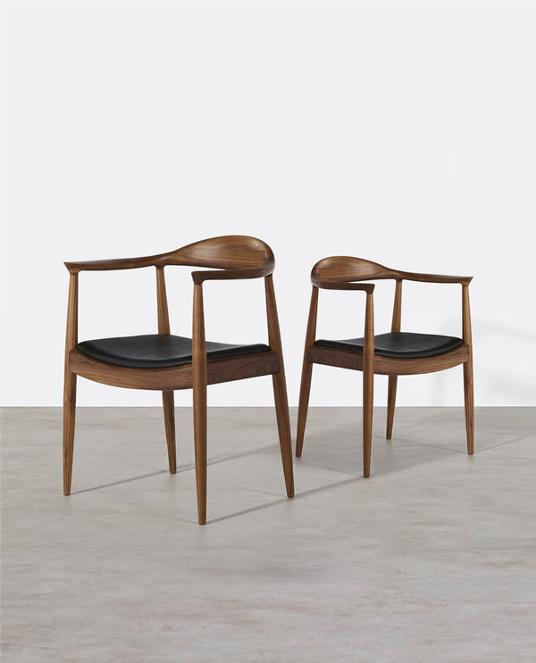 A Set of Classic Kennedy Style Dining Chairs, Oak