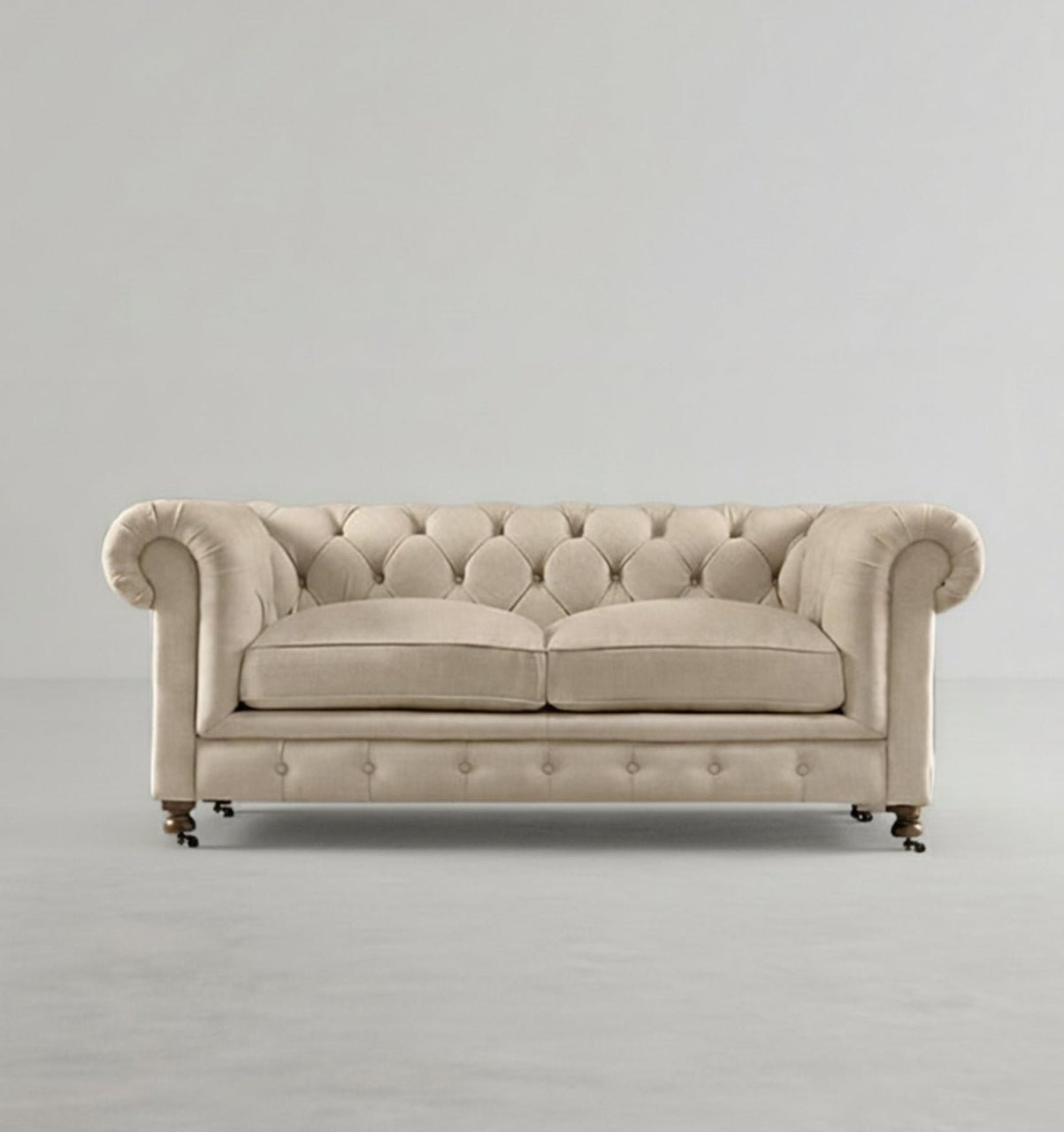 ChicComfort Two Seater Sofa, Velvet - Miola