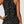 Load image into Gallery viewer, Gold Foil Halter Neck Tie Back Mini Dress In Black
