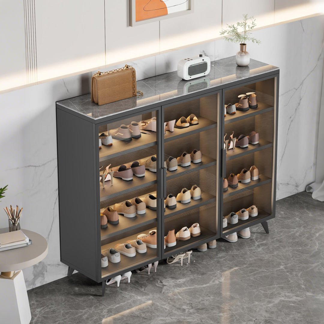 Camila Shoe Storage, Black - Miola