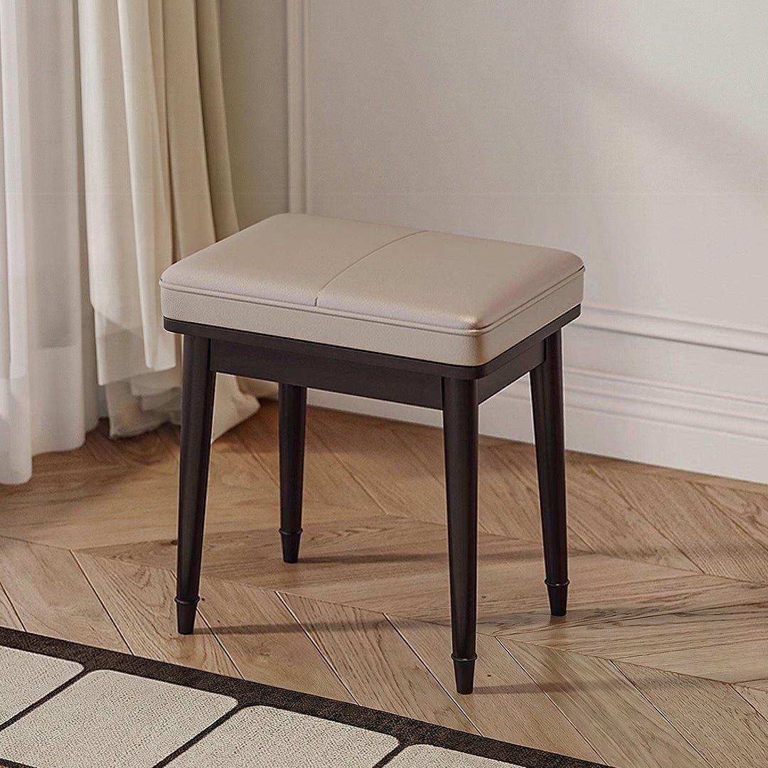 Scarlett Dressing Table With Side Cabinet & LED Mirror - Miola