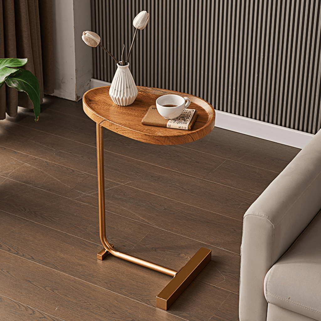 Isabeau Side Table, Wood - Miola
