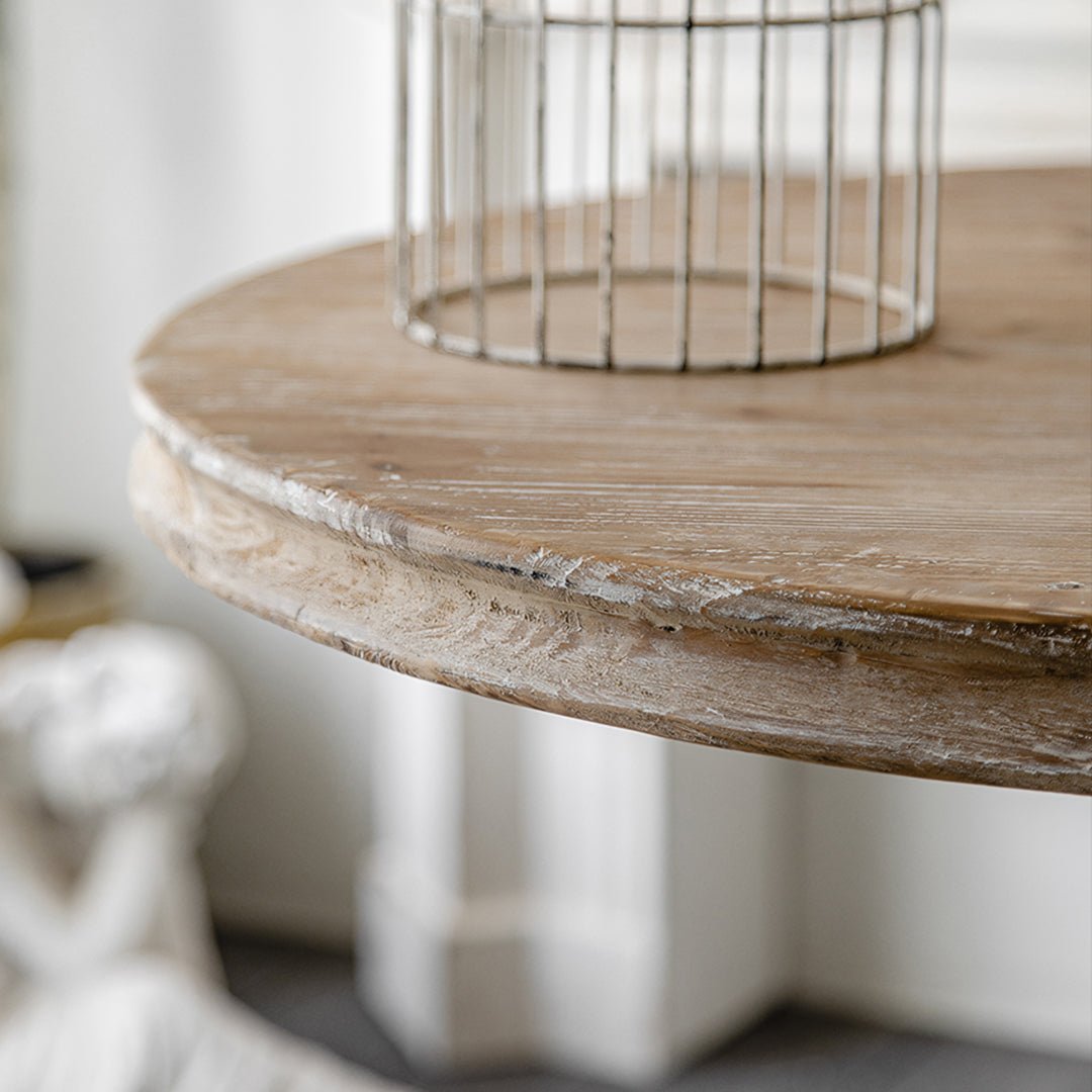 Leif Retro White Dining Table - Miola