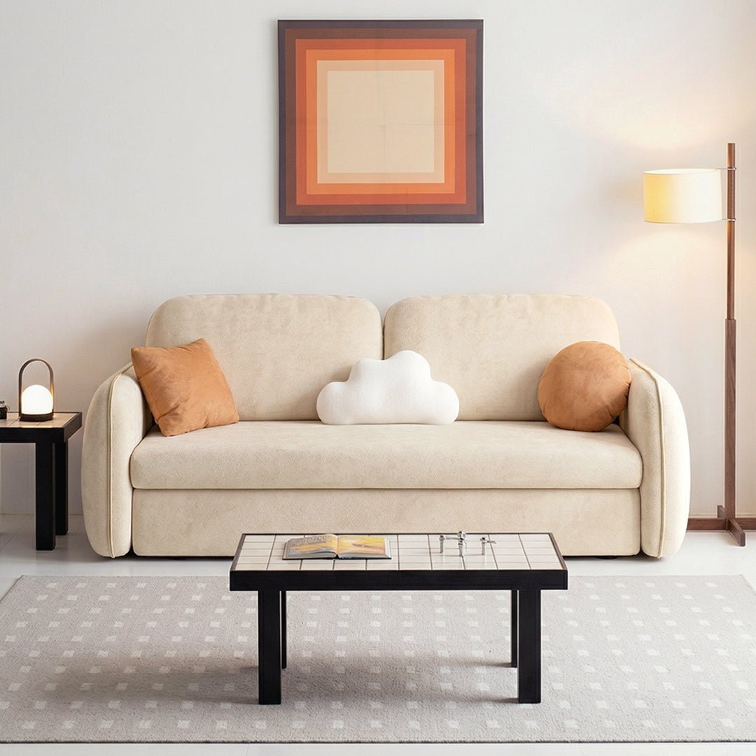 Lunana Two Seater Sofa Bed With Drawer - Miola