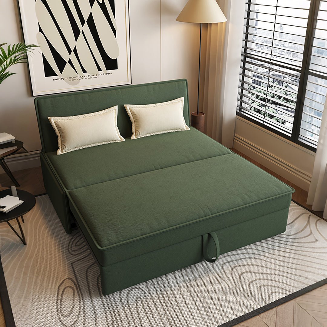Haseeb Single Seater Sofa Bed, Two Seater Sofa Bed, Chenille - Miola