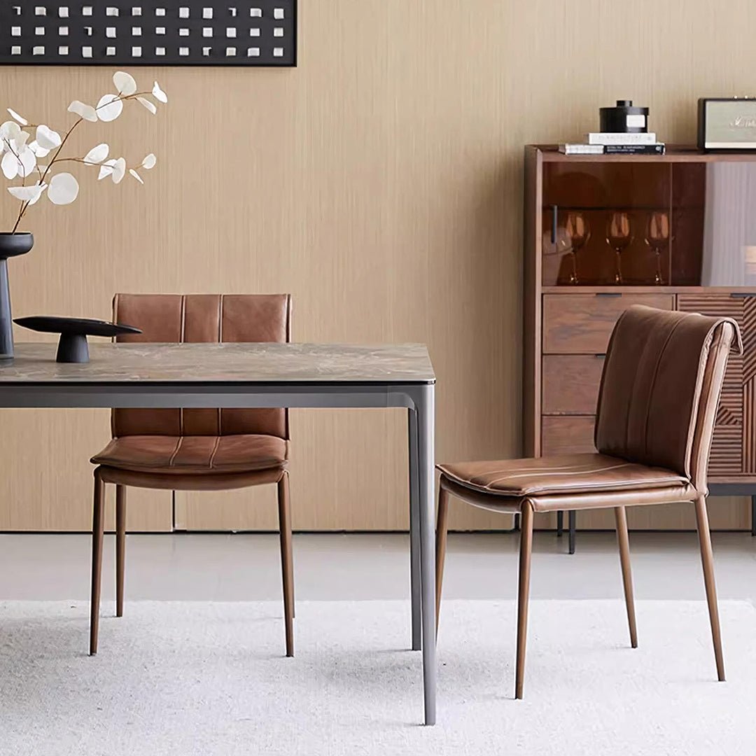 D'Amato Dining Chair, Leather - Miola