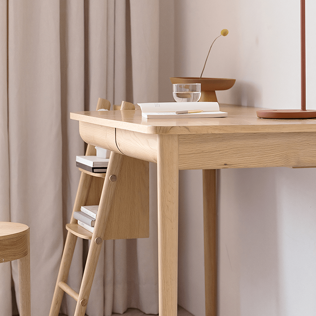 Sadie Office Desk, Ash - Miola