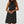 Load image into Gallery viewer, Gold Foil Halter Neck Tie Back Mini Dress In Black

