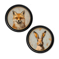 The Fox & the Hare Round - Miola