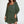 Load image into Gallery viewer, Little Floral Print Square Neck Mini Dress In Olive Green
