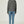 Load image into Gallery viewer, Cable Knit Crew Neck Jumper In Dark Grey
