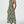 Load image into Gallery viewer, Green &amp; Beige Floral Print Tie Halterneck Maxi Dress
