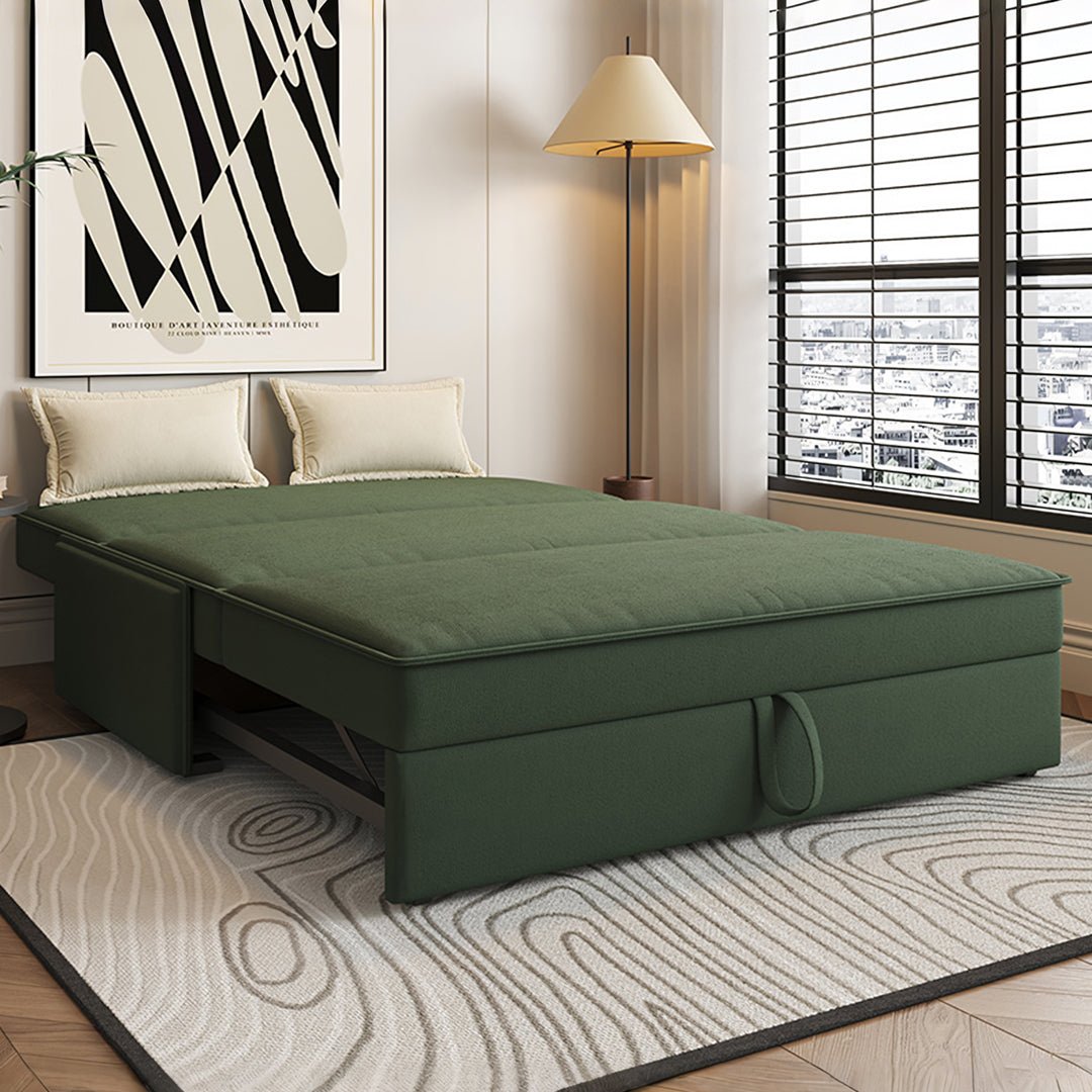 Haseeb Single Seater Sofa Bed, Two Seater Sofa Bed, Chenille - Miola