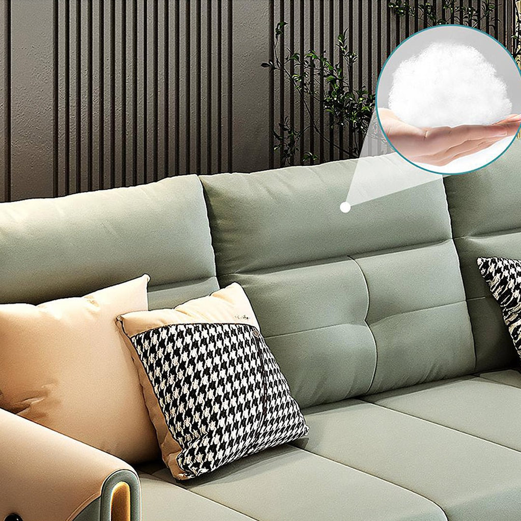 Malhotra L Shape Sofa Bed, Small Corner Sofa Bed - Miola