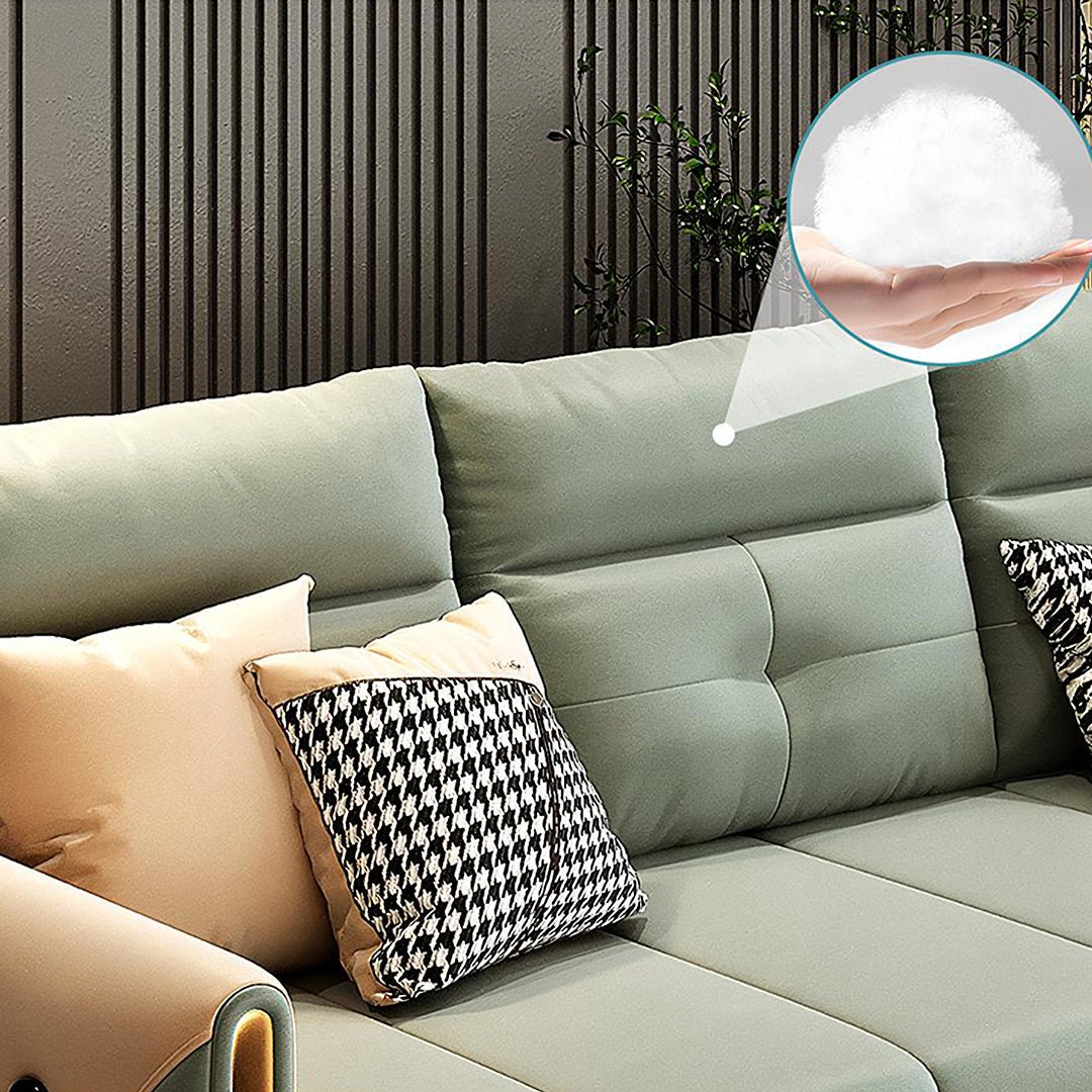 Malhotra L Shape Sofa Bed, Small Corner Sofa Bed - Miola