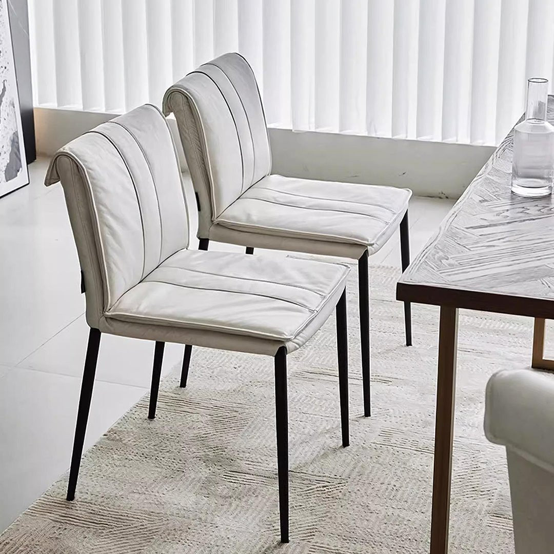D'Amato Dining Chair, Leather - Miola
