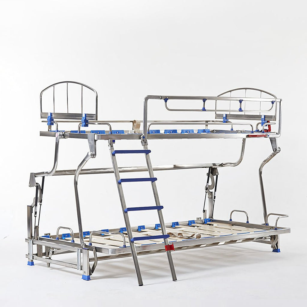 Ramos Two Seater Sofa Bed, Bunk Bed, Flannelette - Miola