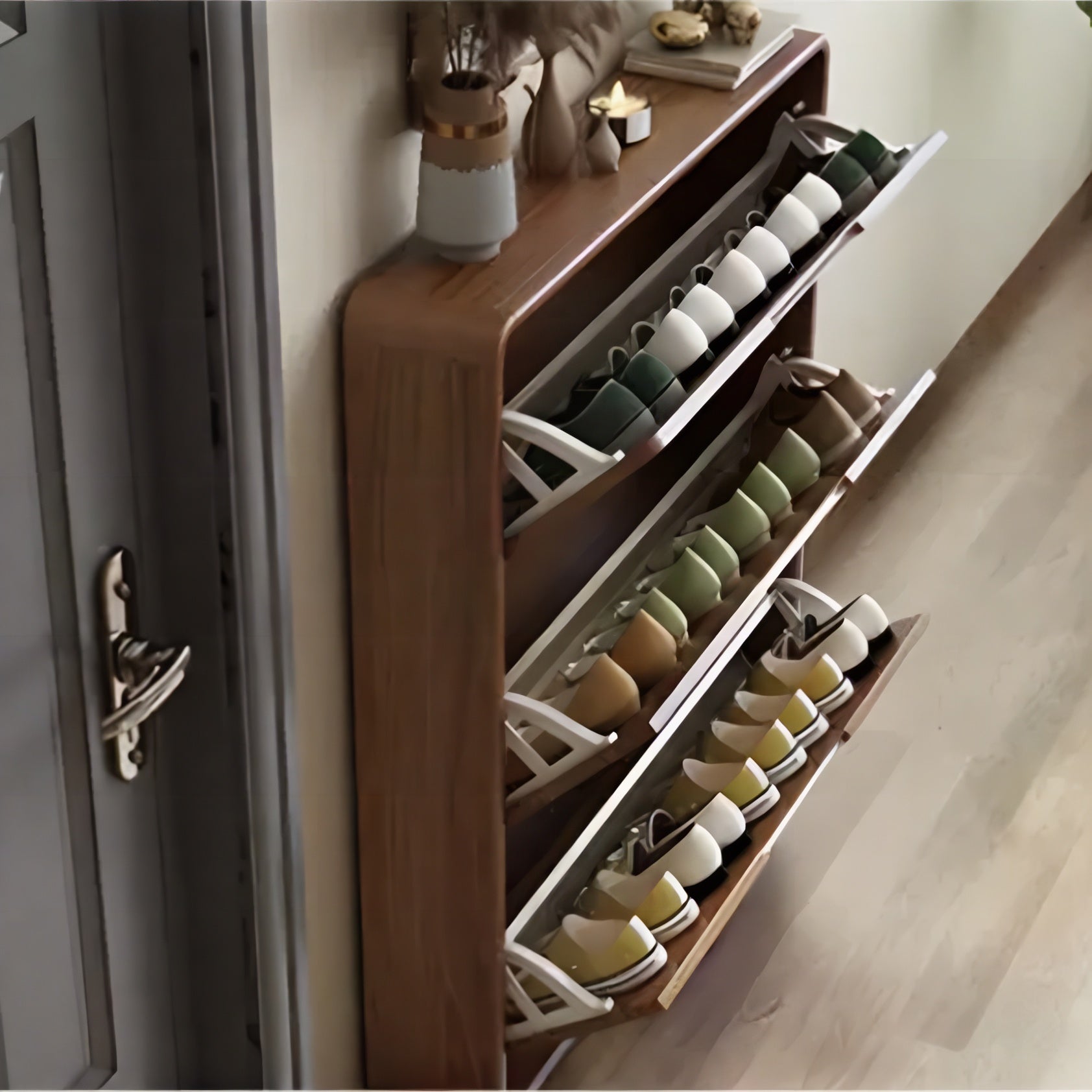 Batar Shoe Storage, Wood - Miola