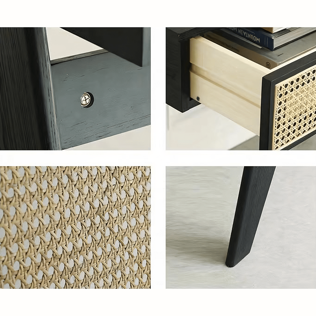 Lambeth Office Desk, Black - Miola
