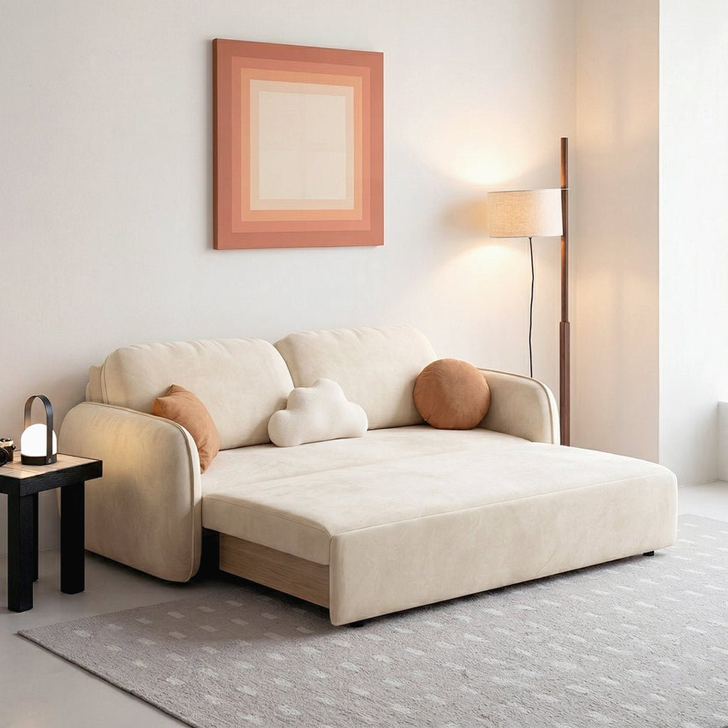 Lunana Two Seater Sofa Bed With Drawer - Miola