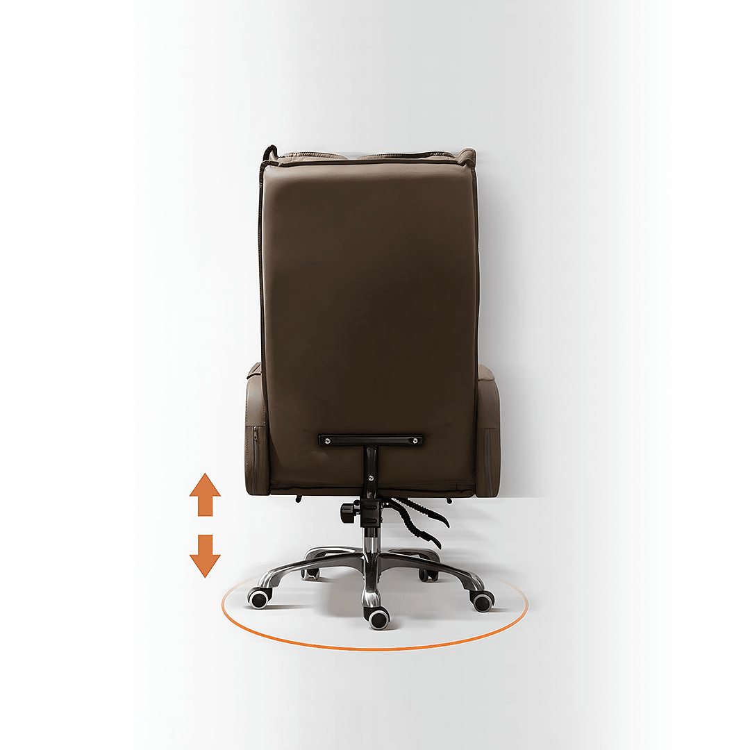 Manaia Recliner Office Chair With Footrest, Swivel - Miola