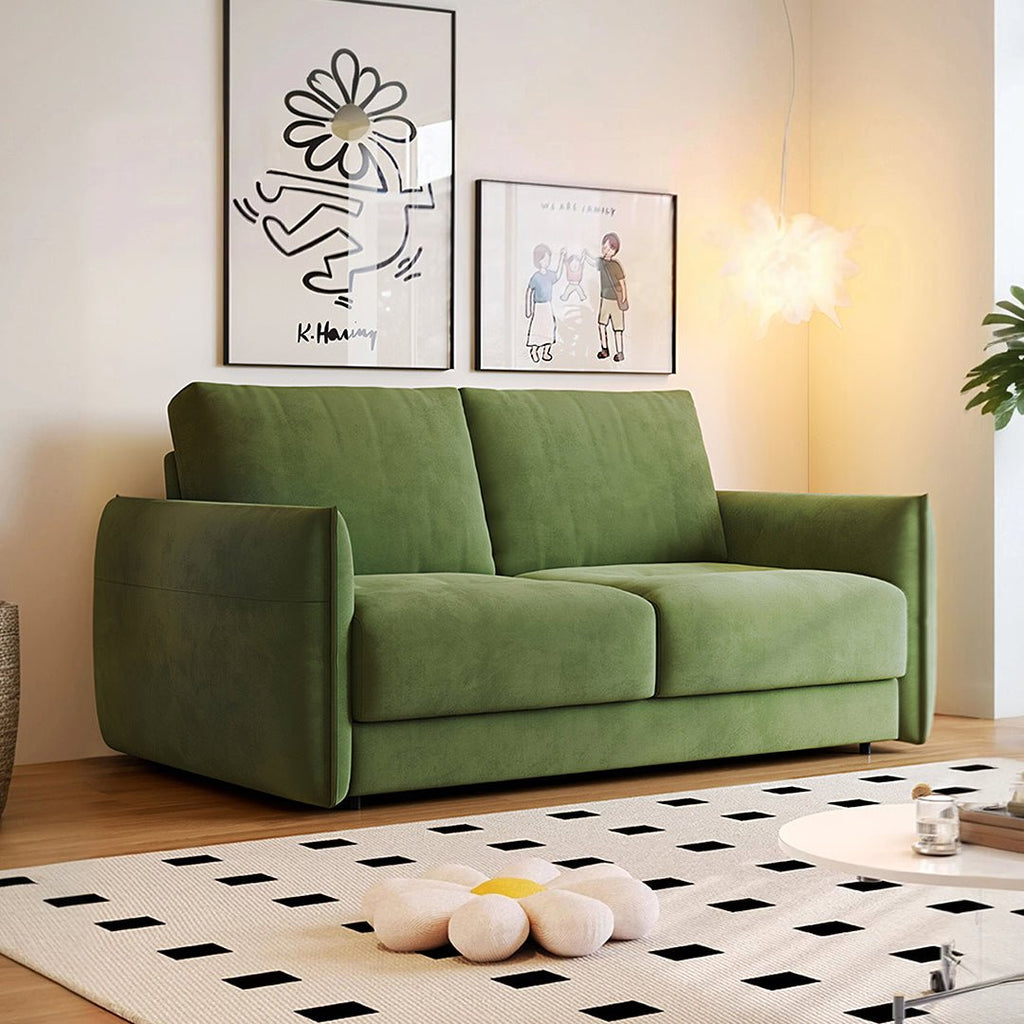 Kaur Two Seater Sofa Bed, Pull Out Sleeper Sofa Bed, More Colours - Miola