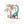 Load image into Gallery viewer, Personalised Watercolour Brontosaurus Dinosaur Wall Print
