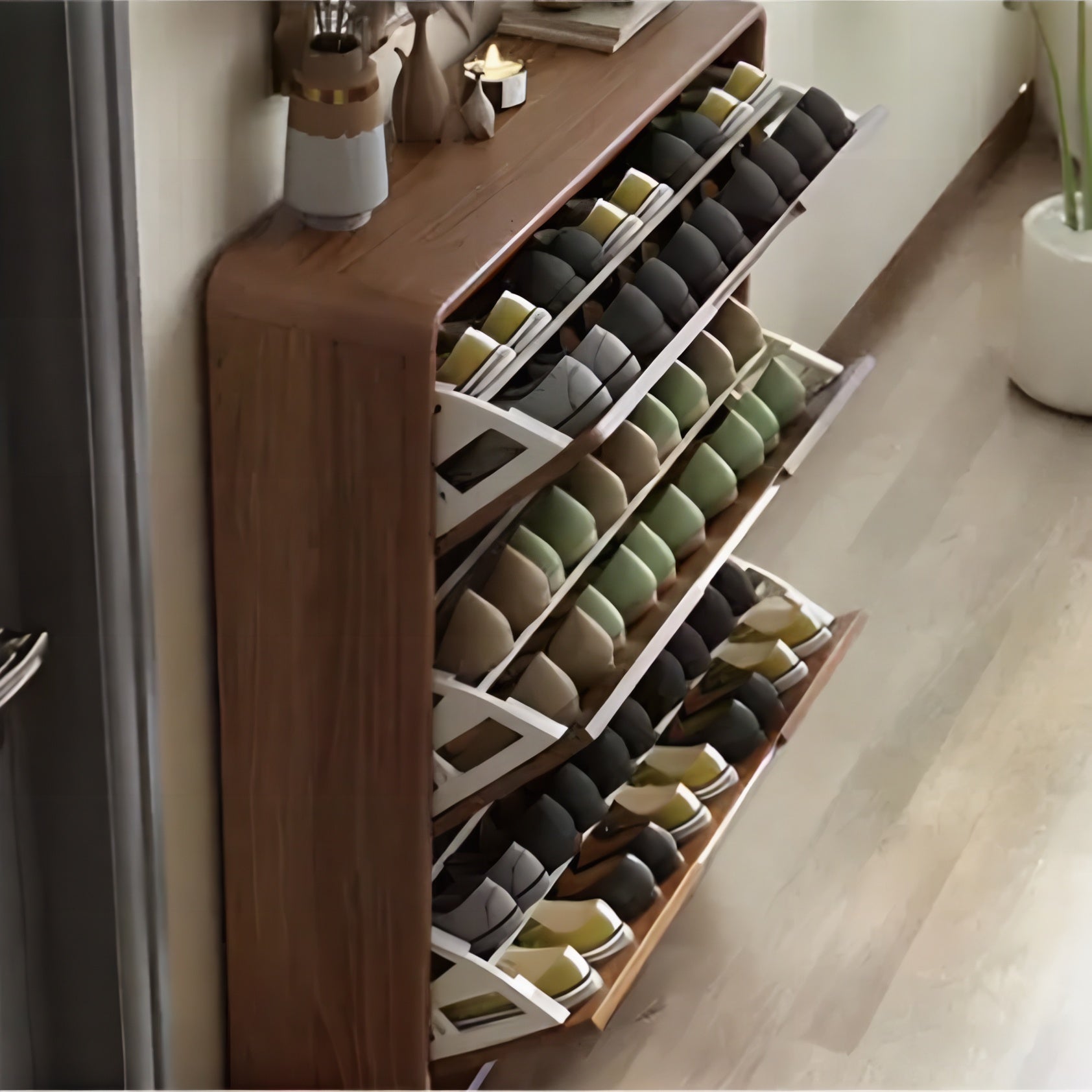 Batar Shoe Storage, Wood - Miola