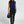 Load image into Gallery viewer, Frill Neck Blouse Top In Navy
