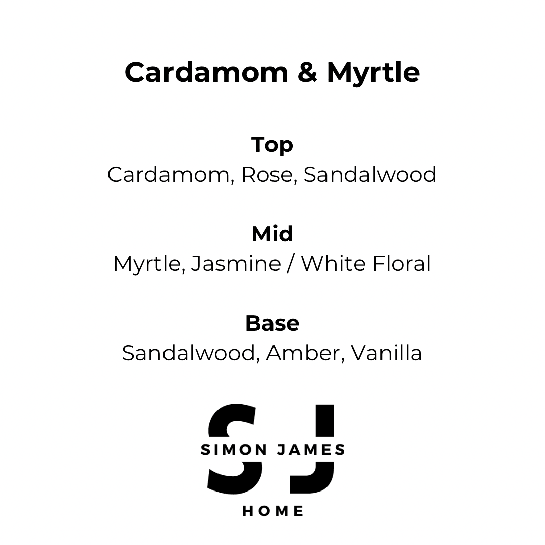 Cardamom & Myrtle Reed Diffuser - Miola
