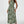 Load image into Gallery viewer, Green &amp; Beige Floral Print Tie Halterneck Maxi Dress
