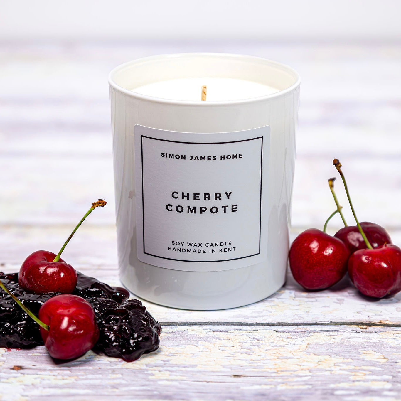 Cherry Compote Candle - Handmade Soy Wax