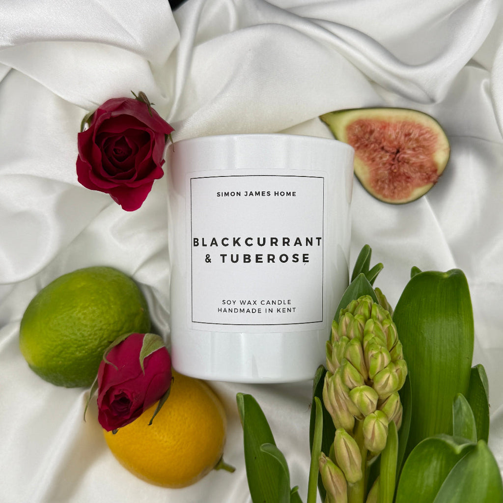 Blackcurrant & Tuberose Candle - Miola