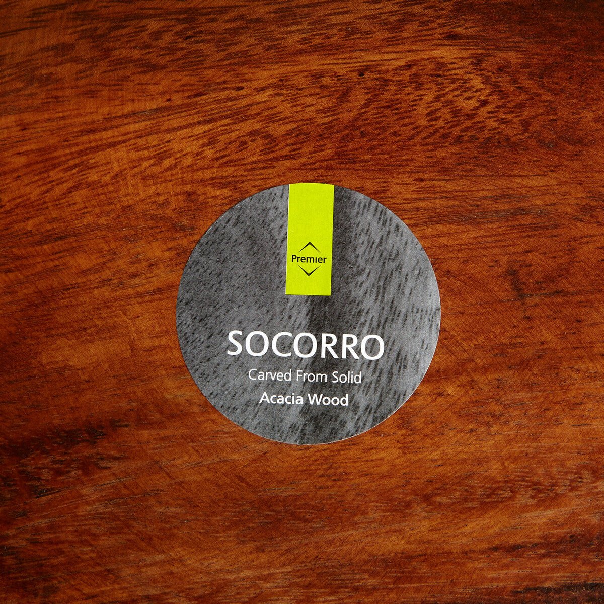 Kora Round Acacia Wood Plate - Miola
