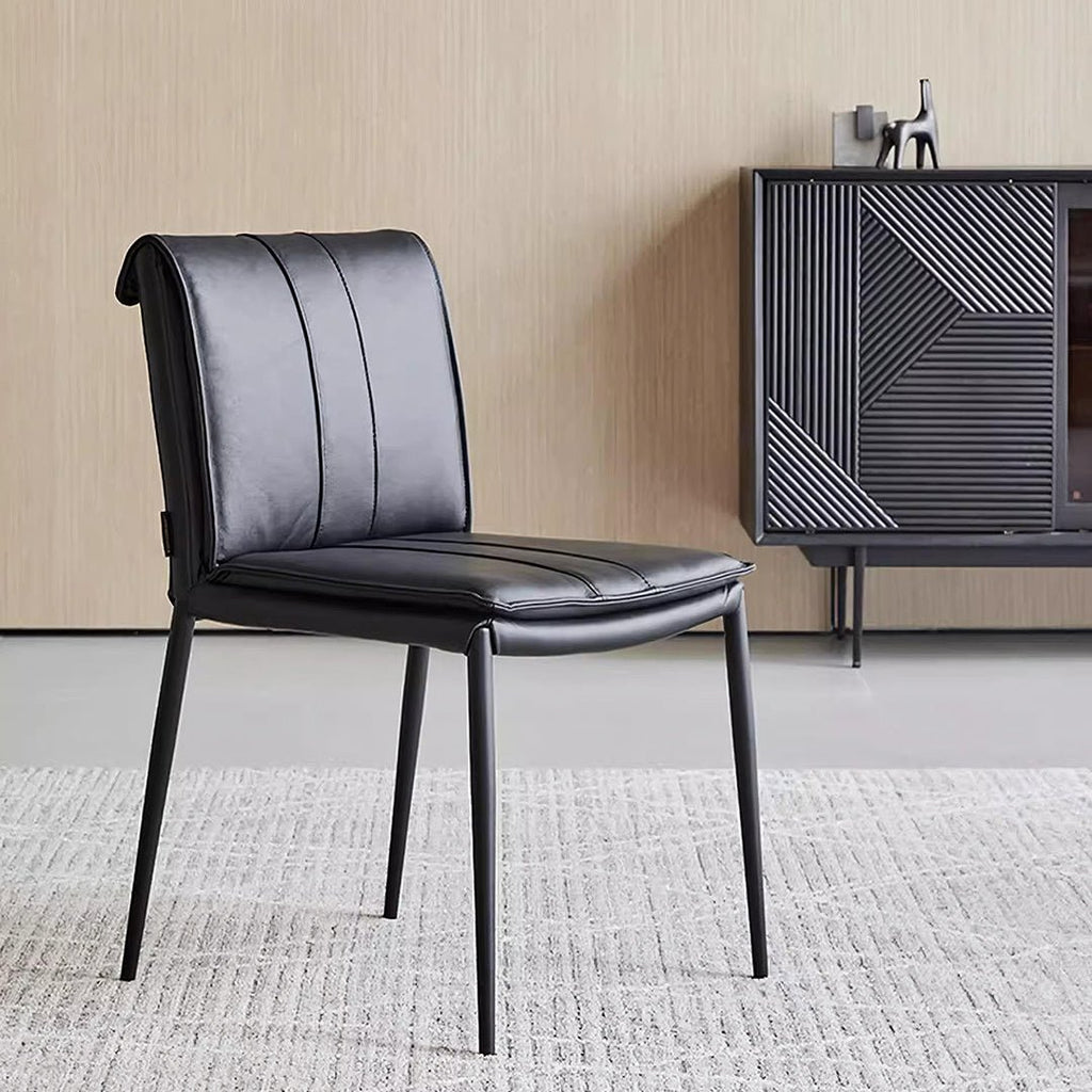 D'Amato Dining Chair, Leather - Miola