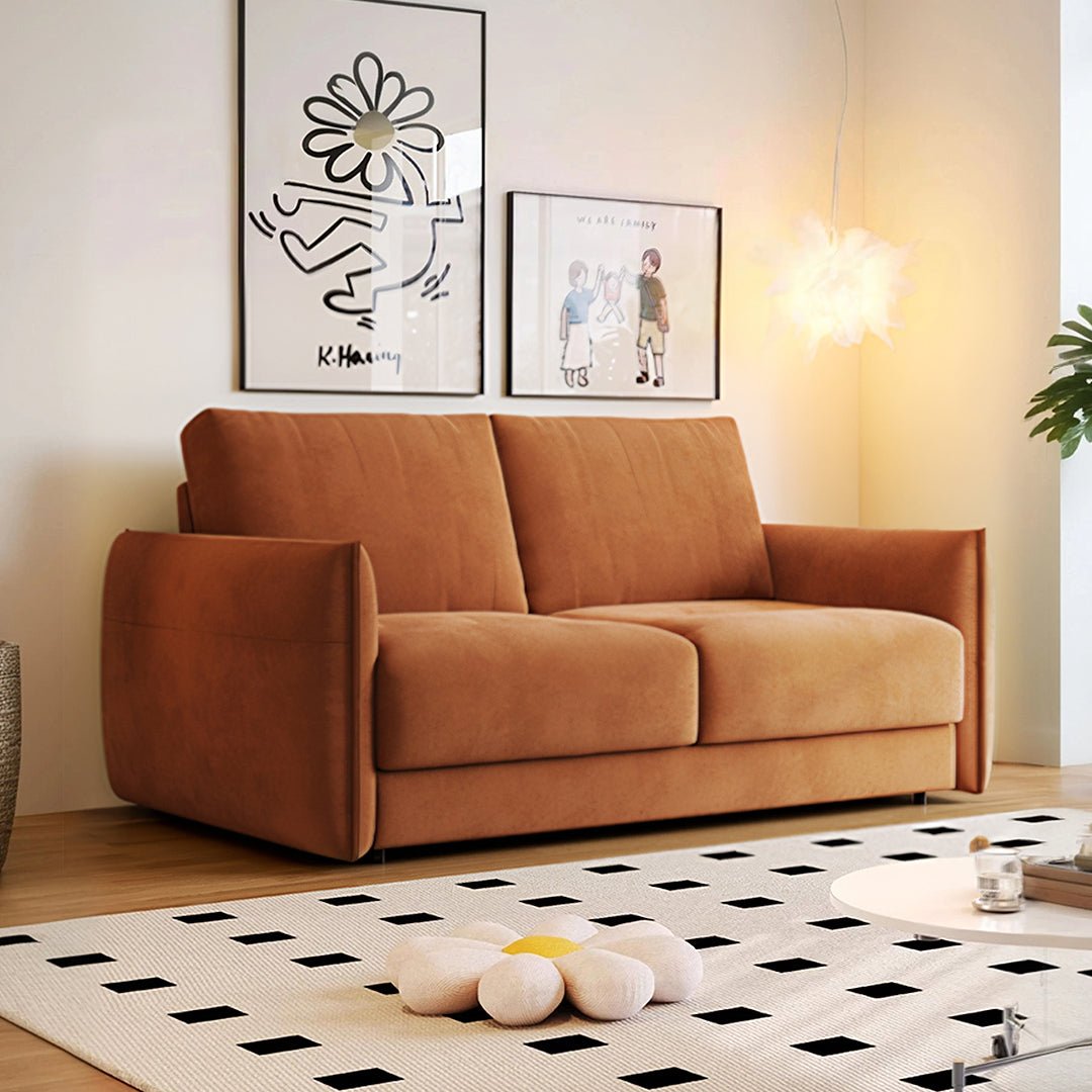 Kaur Two Seater Sofa Bed, Pull Out Sleeper Sofa Bed, More Colours - Miola
