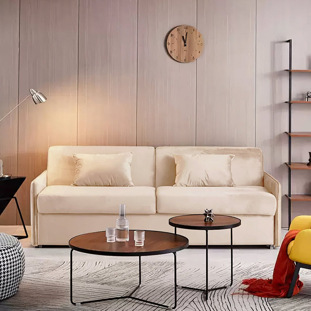 Ramos Two Seater Sofa Bed, Bunk Bed, Flannelette - Miola